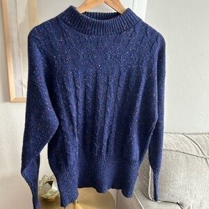 Gas The Great American Blue  Preppy Vintage Y2K 90’s  Sweater Size M